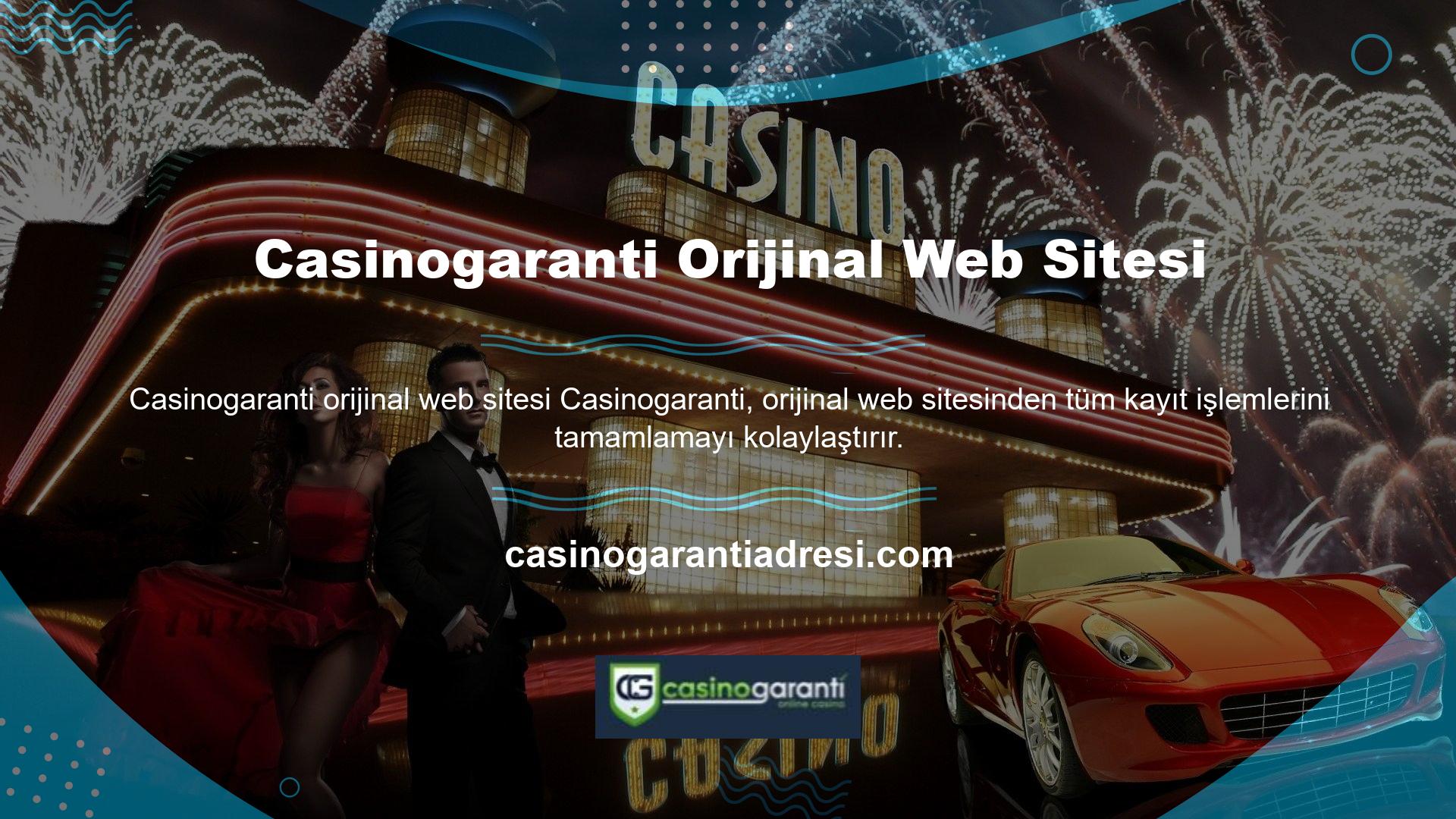 Casinogaranti, tüm üyelerin güvenliğini ve gizliliğini garanti eder