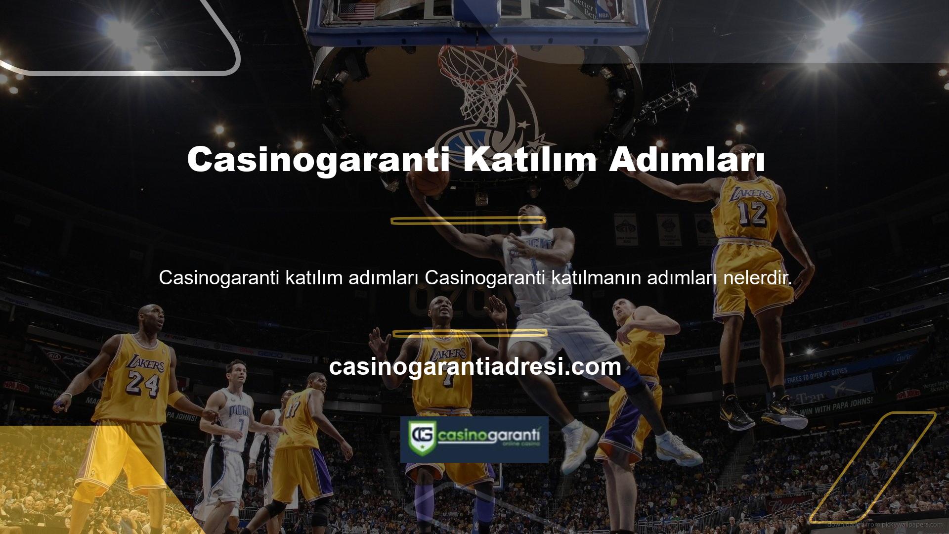 Casinogaranti katılım adımları nelerdir? Her şeyden önce, geçerli listeyi bulmak için resmi web sitesi kaynağını kontrol etmeniz gerekir