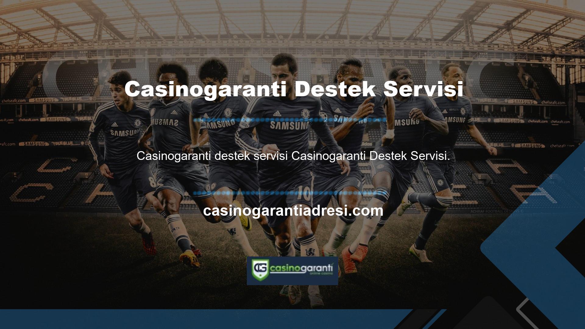 Kaydolduğunuzda, Casinogaranti size daha önce hiç görmediğiniz bir kalite ve hayal bile edemeyeceğiniz bir sıralama sunan bir site sunar